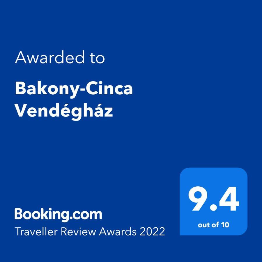 Bakony-Cinca Vendeghaz Hotel Szentgál Екстериор снимка